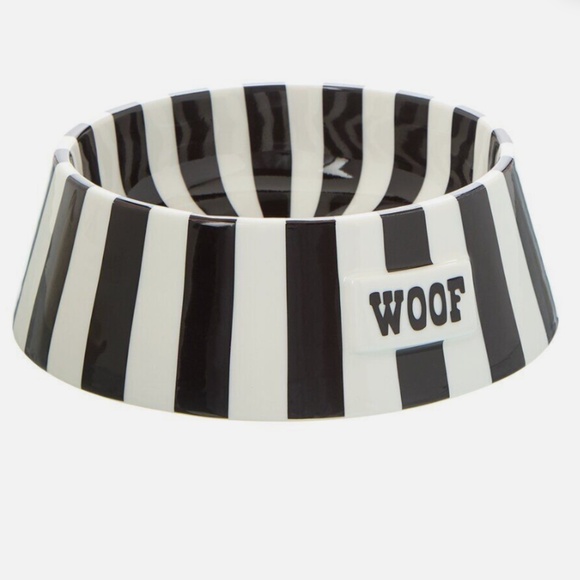 Jonathan Adler Other - Jonathan Adler WOOF graphic dog bowl